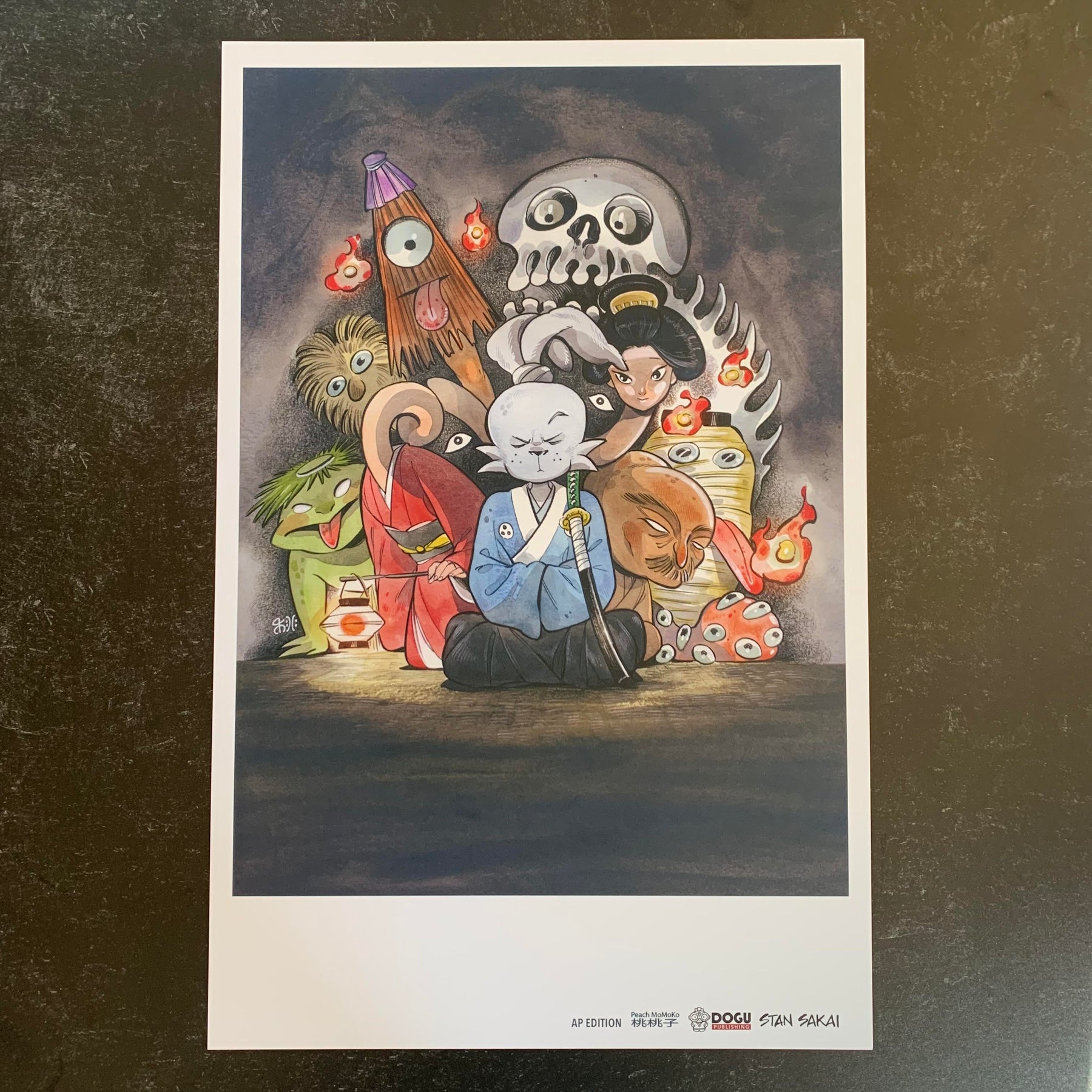 Peach Momoko Yokai Hunter Print | 11x17