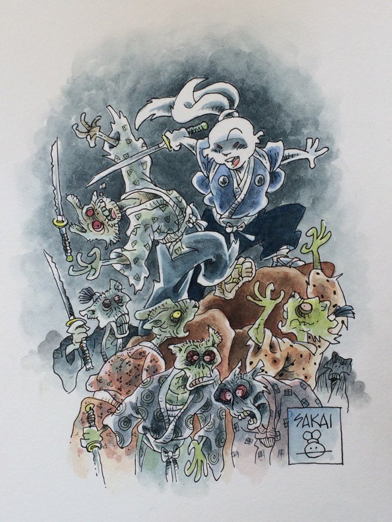 Usagi Yojimbo Sketchbook 14