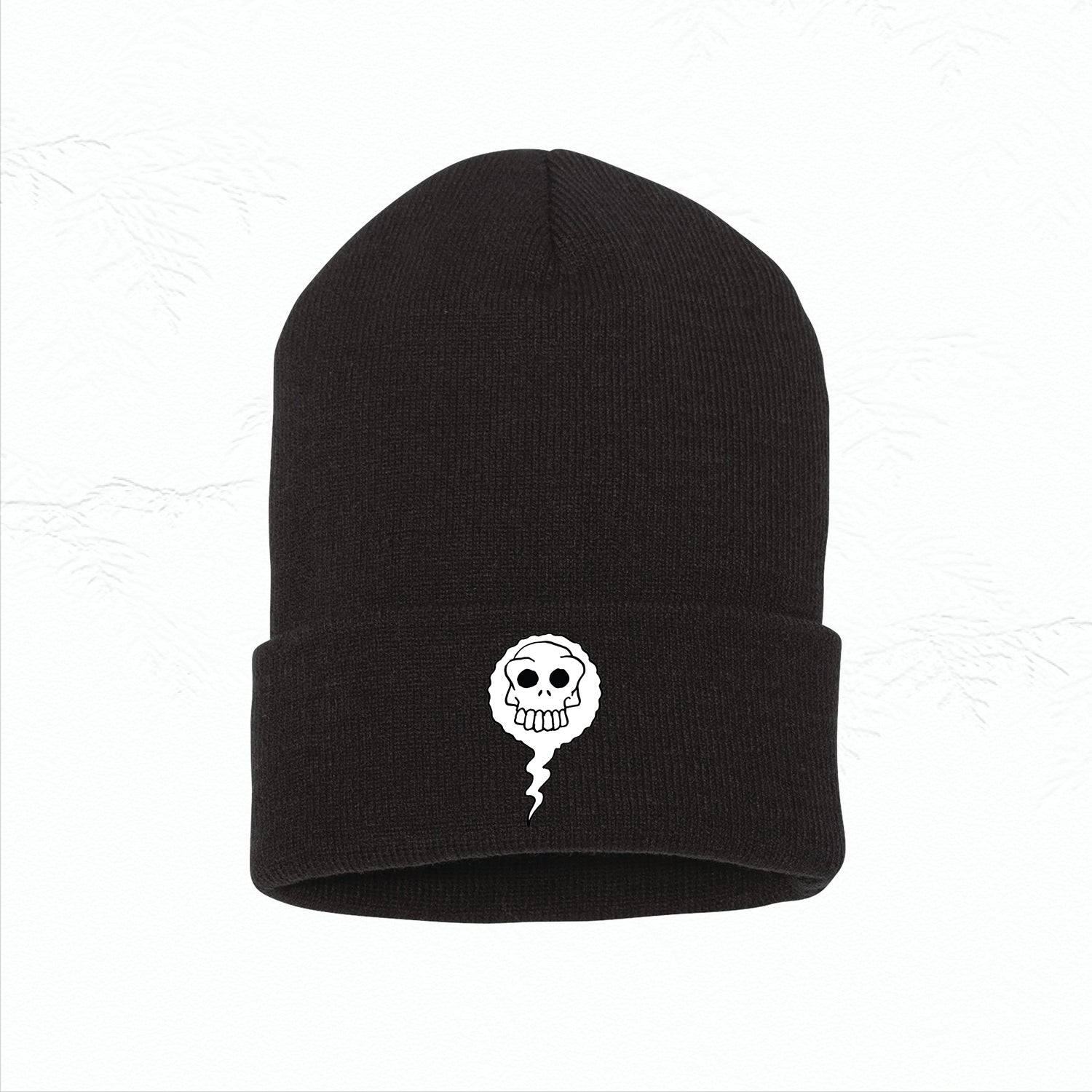 Skull Bubble Beanie