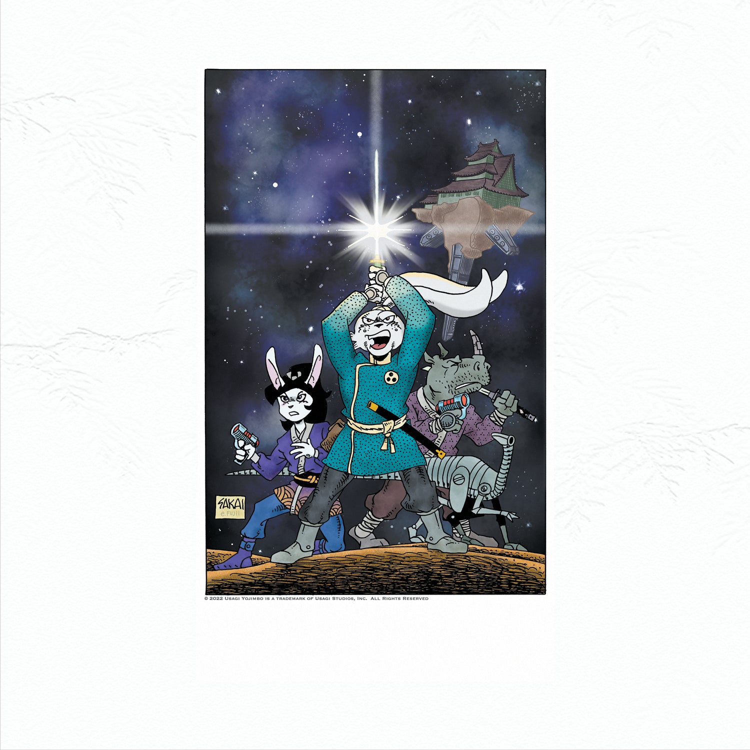 30th Anniversary Space Usagi Print | 11x17