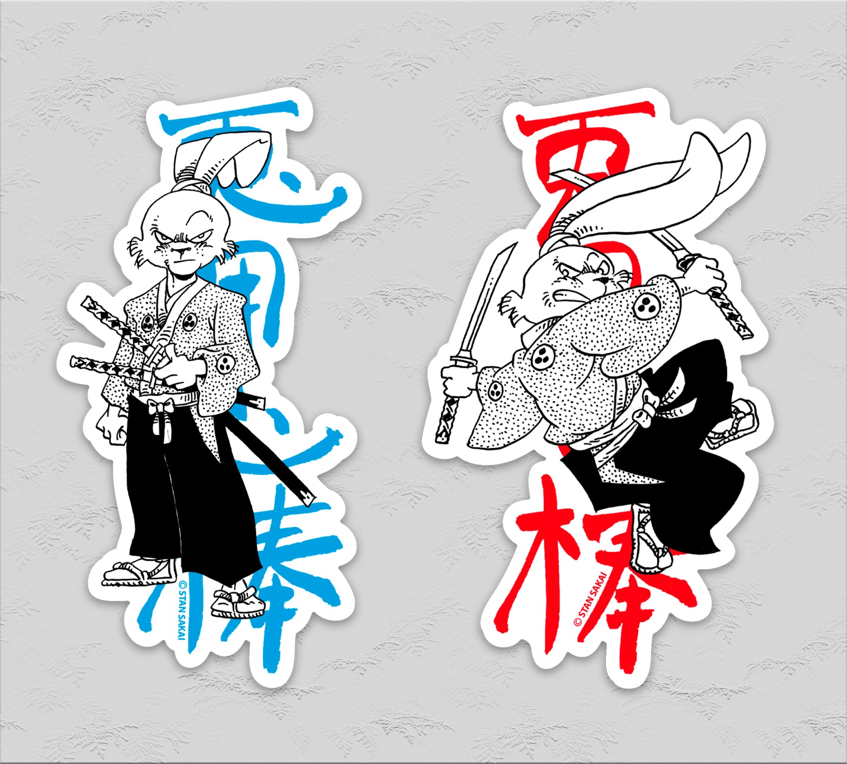 Usagi Yojimbo Kanji Stickers
