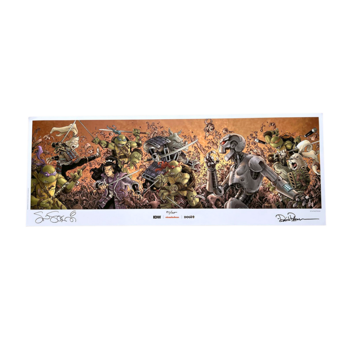 TMNT/Usagi WhereWhen Petersen Print | 36x13.5